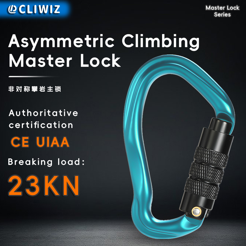 Outdoor Adventure Gear - CLIWIZ Brand 23KN Outdoor Professional Carabiner