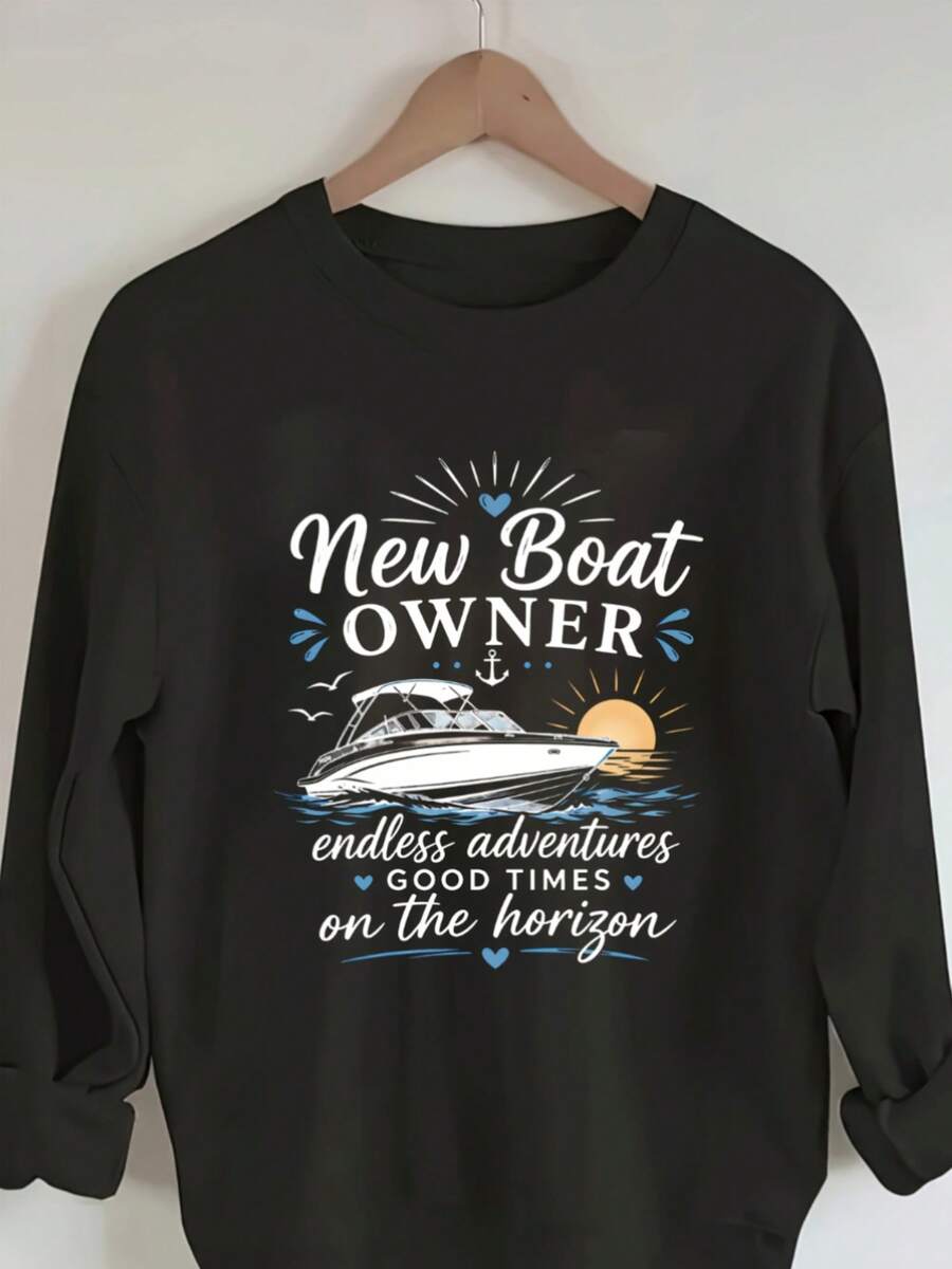 Outdoor Adventure Wear - Unisex Crew Neck Pullover Sweatshirt, New