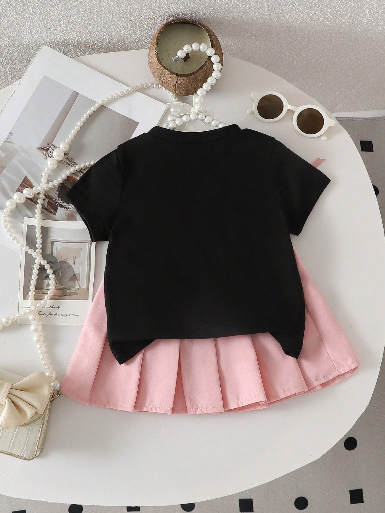 Two-piece baby girl 3D bow cas - đánh giá và giá Outdoor Adventure Wear