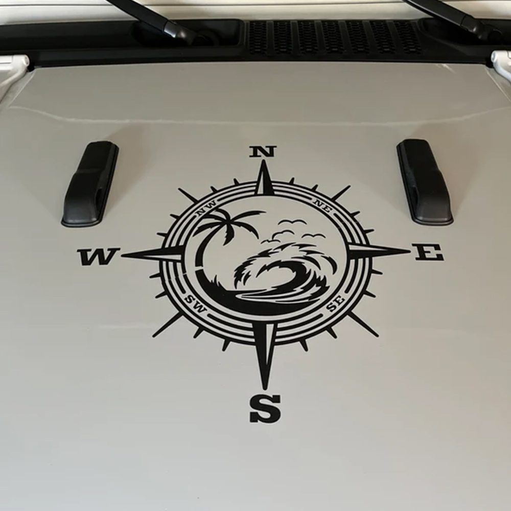 Nautical Compass Palm Tree Wav - đánh giá và giá Outdoor Adventure Words